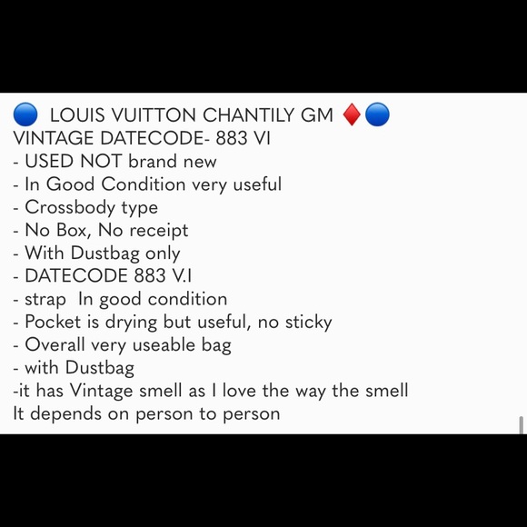 Louis Vuitton chantily GM - Picture 8 of 11